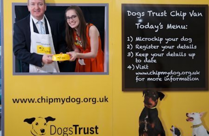 Mark Pritchard supports Dogs Trust