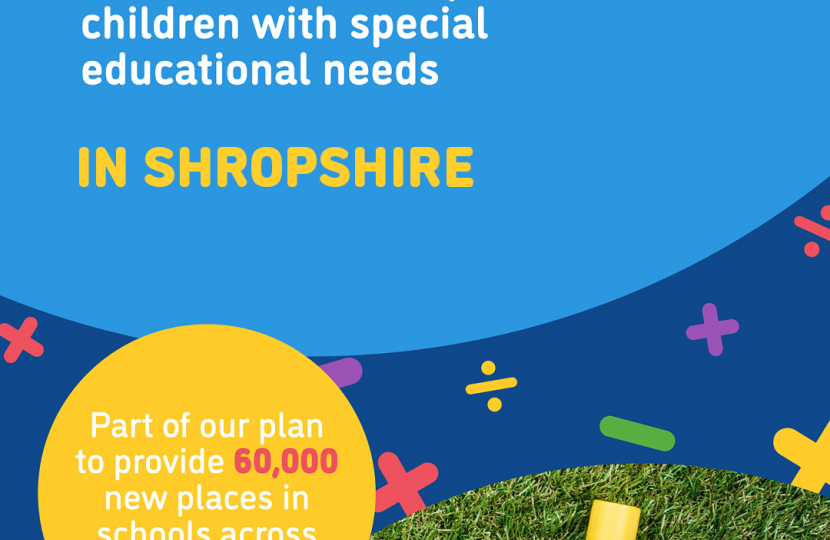 £3,947,035 additional SEND funding for Shropshire