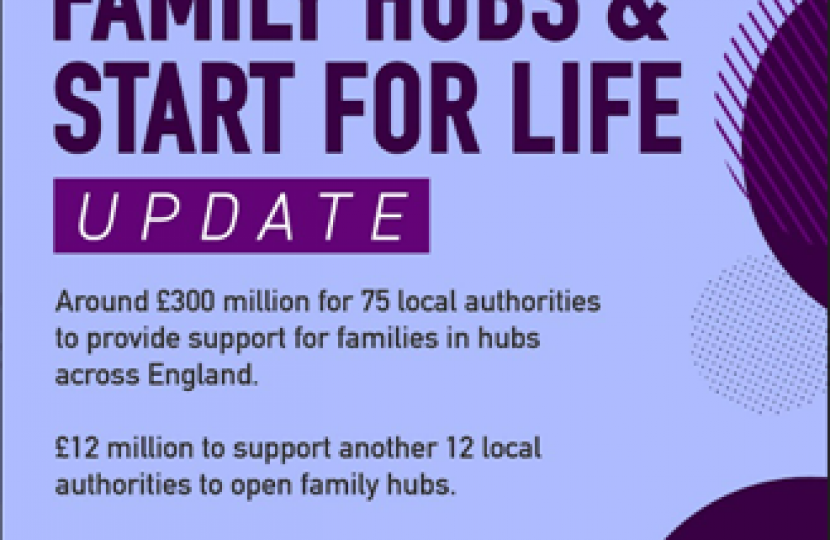 Family Hubs and Start for Life Poster