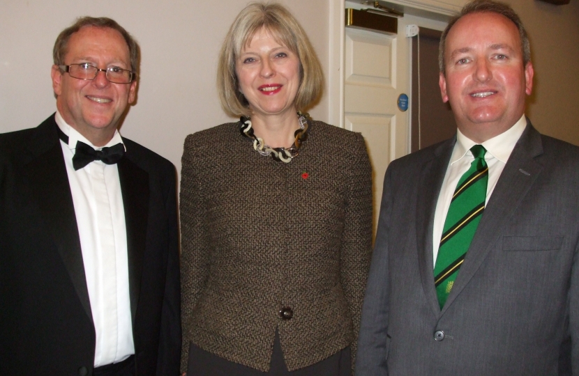 Nigel Dugmore, Theresa May, Mark Pritchard