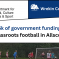 £476k of government funding for grassroots football in Allscott
