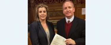 Mark Pritchard with Penny Mordaunt