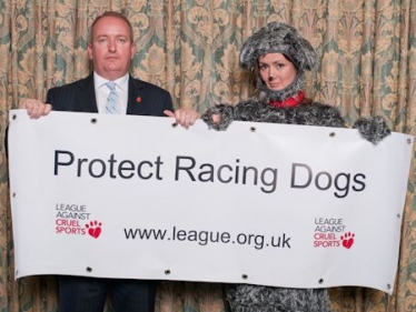 Mark Pritchard protect racing dogs